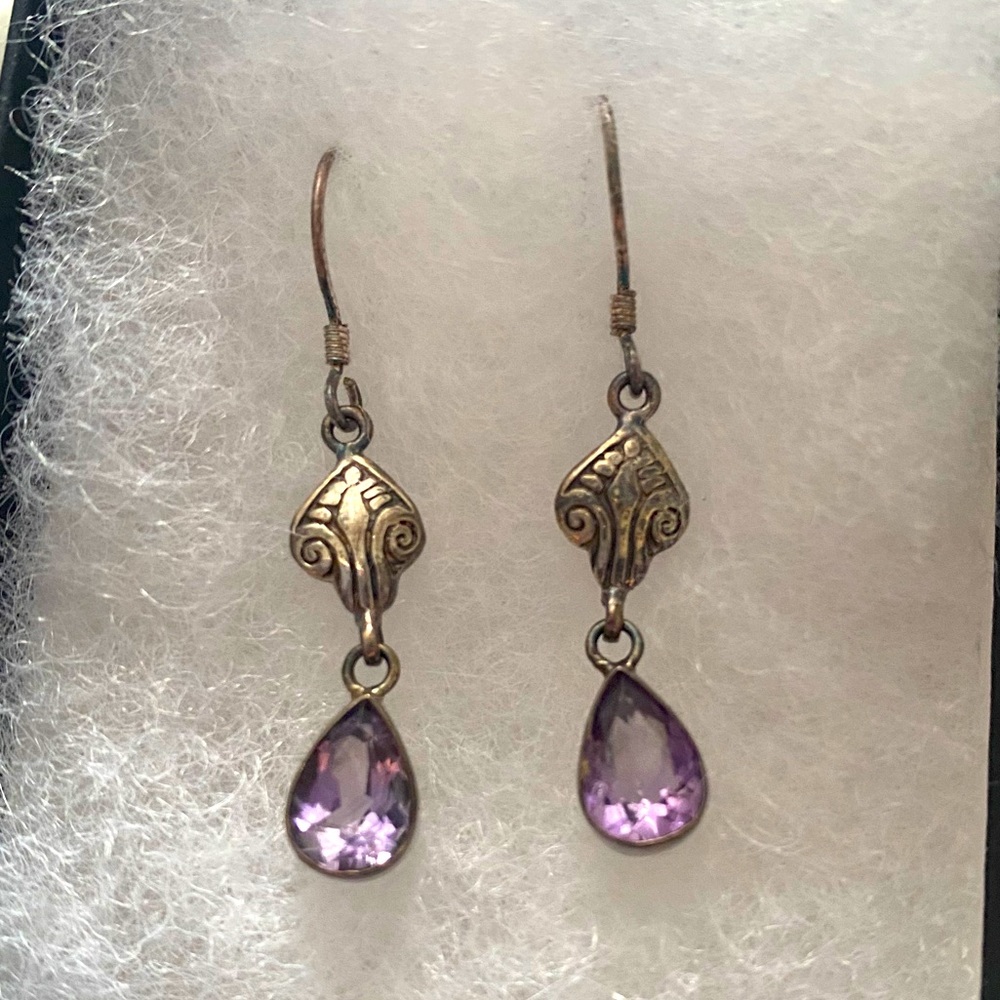 Silver Earrings 💜
